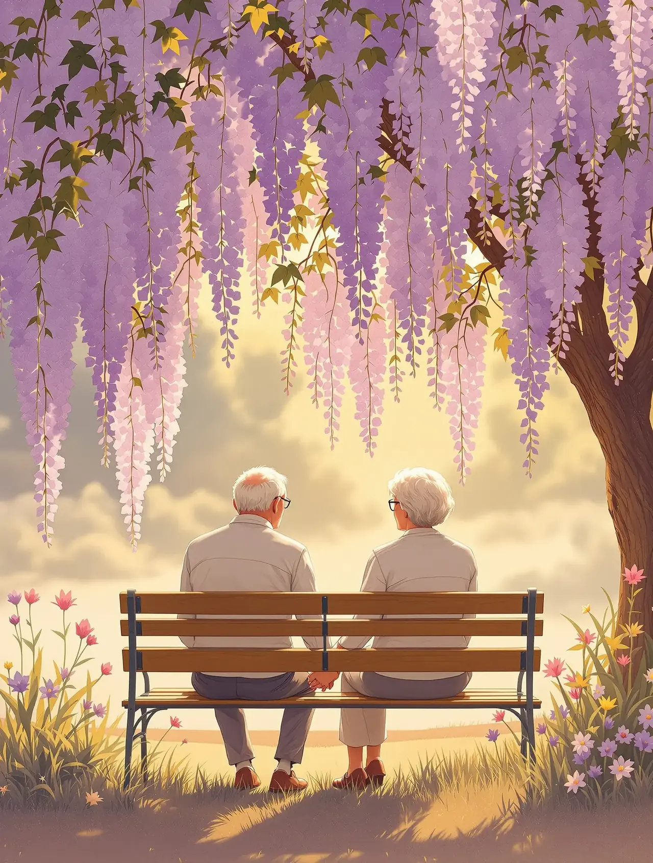 紫藤花开的日子 - 香蕉视频app免费影视作品封面